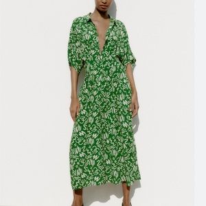 Zara NWT midi dress